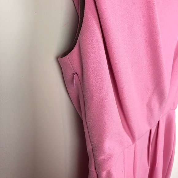 Twenty8Twelve Barbie Pink Sleeveless Short Sheath Pencil Tammy Dress Size 8 - Picture 4 of 8